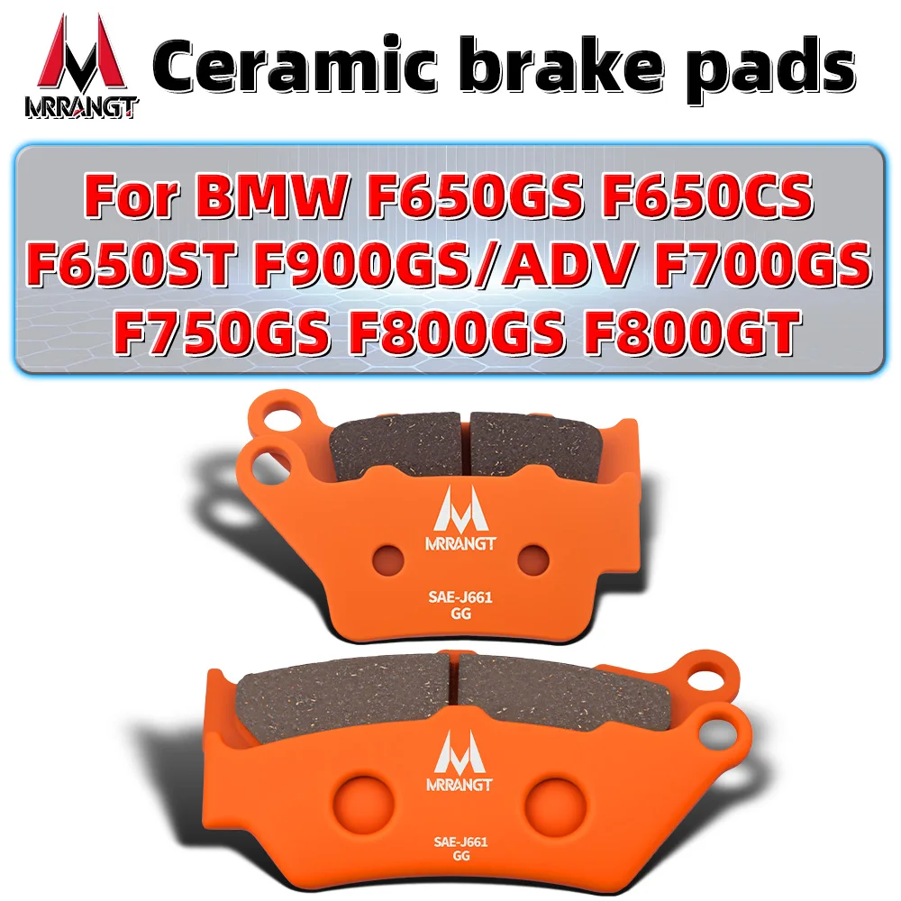 MRRANGT Ceramic Brake Pads fit for BMW F650 F700 F750 F800 F900 GS Series GS GT CS ST ADV Motorcycle Brake Pad Set
MRRANGT Ceramic Brake Pads fit for BMW F650 F700 F750 F800 F900 GS Series GS GT CS ST ADV Motorcycle Brake Pad Set