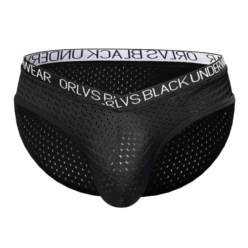 Breathable Sports Men's Underwear Mesh Quick dry Briefs For Men Big U convex Hip Raise Fashion Man Low Waist Underpants
Breathable Sports Men's Underwear Mesh Quick dry Briefs For Men Big U convex Hip Raise Fashion Man Low Waist Underpants