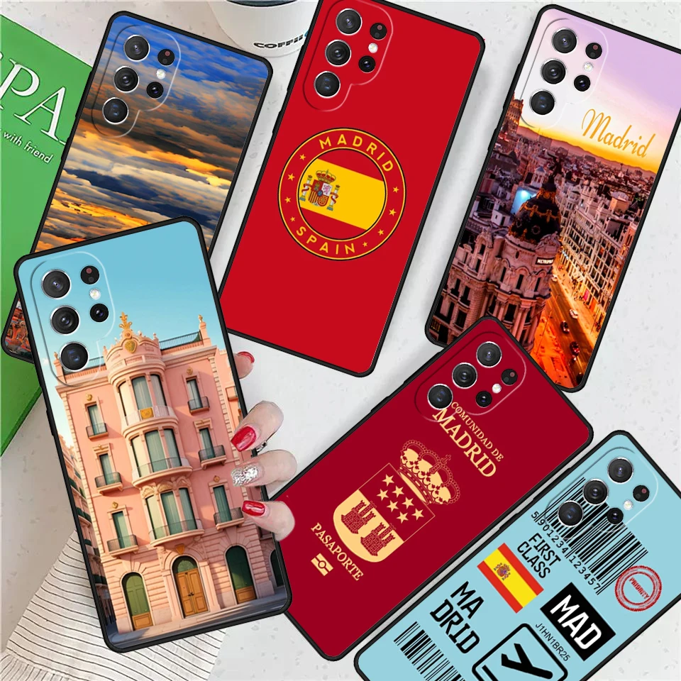 Madrid Capital Spain For Samsung Galaxy S24 Ultra S21 S22 S8 S9 S10E Note 10 20 Plus FE S23 Phone case Cover Coque
Madrid Capital Spain For Samsung Galaxy S24 Ultra S21 S22 S8 S9 S10E Note 10 20 Plus FE S23 Phone case Cover Coque
