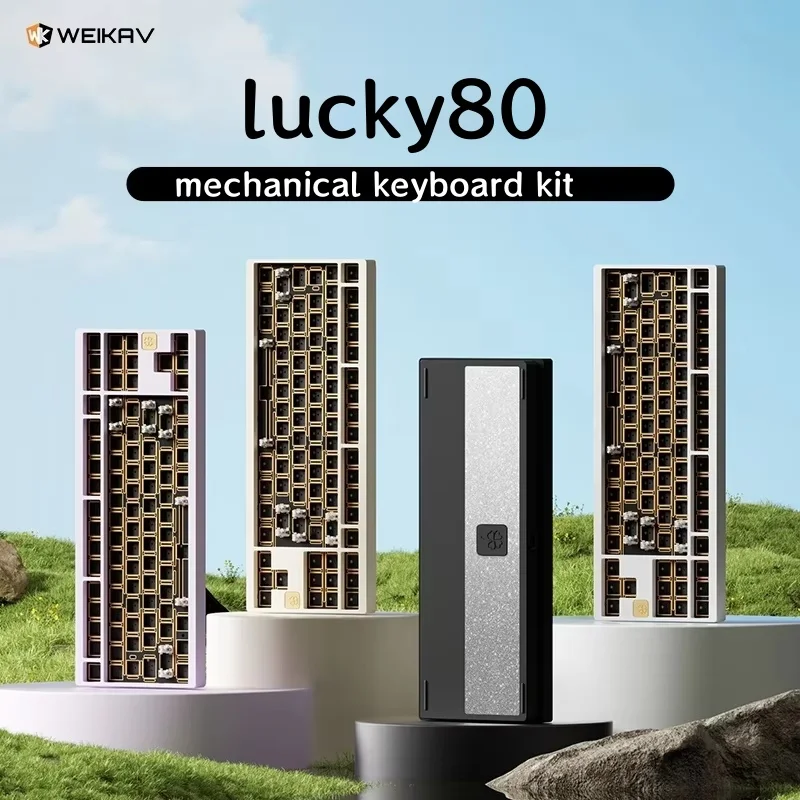 WEIKAV Lucky80 Lucky60 Комплект механической клавиатуры Беспроводная структура шлюза RGB Трехрежимная электронная спортивная игровая мышь
WEIKAV Lucky80 Lucky60 Комплект механической клавиатуры Беспроводная структура шлюза RGB Трехрежимная электронная спортивная игровая мышь