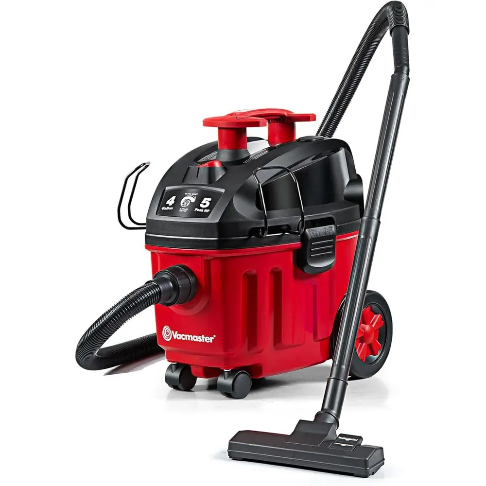 4-Gallon 5 Peak HP Household Wet/Dry Vacuum - V408B 1101
4-Gallon 5 Peak HP Household Wet/Dry Vacuum - V408B 1101
