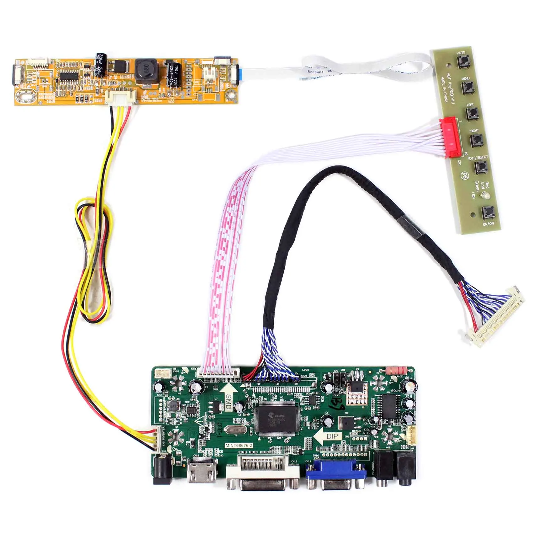 Плата контроллера HDM I VGA DVI LCD для ЖК-экрана 23,6 дюймов V236H1 LE4 M236H3 LA3
Плата контроллера HDM I VGA DVI LCD для ЖК-экрана 23,6 дюймов V236H1 LE4 M236H3 LA3