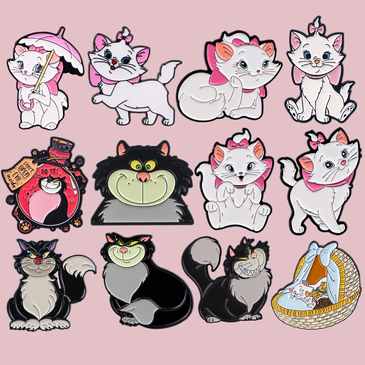 Cute Black Cat Enamel Pin Hat Lapel Pins Cartoon Badges on Backpack Women's Brooch Clothes Jewelry Cosplay Accessories Toys Gift
Cute Black Cat Enamel Pin Hat Lapel Pins Cartoon Badges on Backpack Women's Brooch Clothes Jewelry Cosplay Accessories Toys Gift