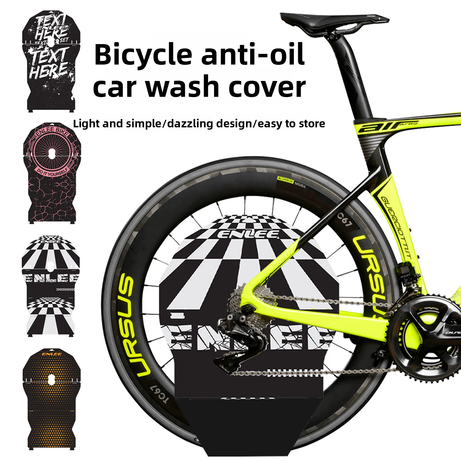 Bike Wash Cover, Road Bike Rotor Dirt Guard, Dirt Protection Cleaning and Maintenance, Bike Washing Tools
Bike Wash Cover, Road Bike Rotor Dirt Guard, Dirt Protection Cleaning and Maintenance, Bike Washing Tools