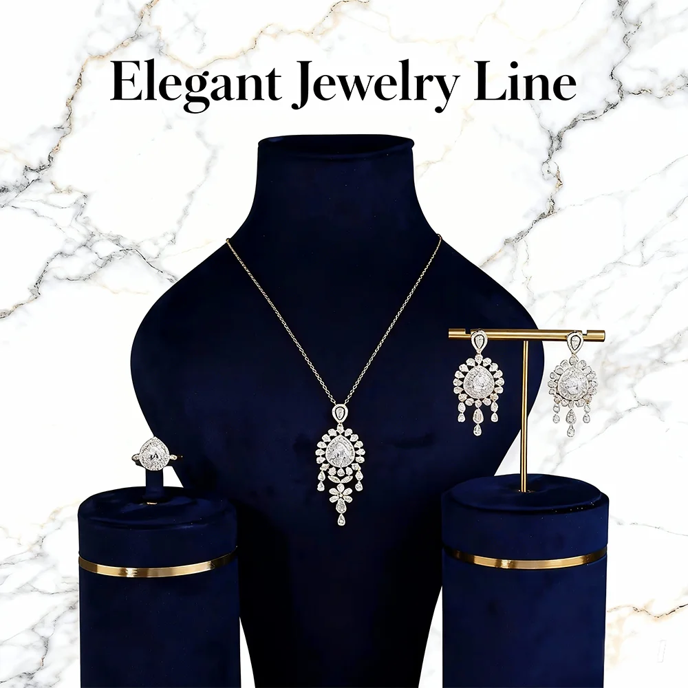 Бренд JewelGlamorous Teardrop Комплект украшений - позолоченное ожерелье, серьги и кольцо, сверкающий эффектный комплект для вечера и торжества
Бренд JewelGlamorous Teardrop Комплект украшений - позолоченное ожерелье, серьги и кольцо, сверкающий эффектный комплект для вечера и торжества