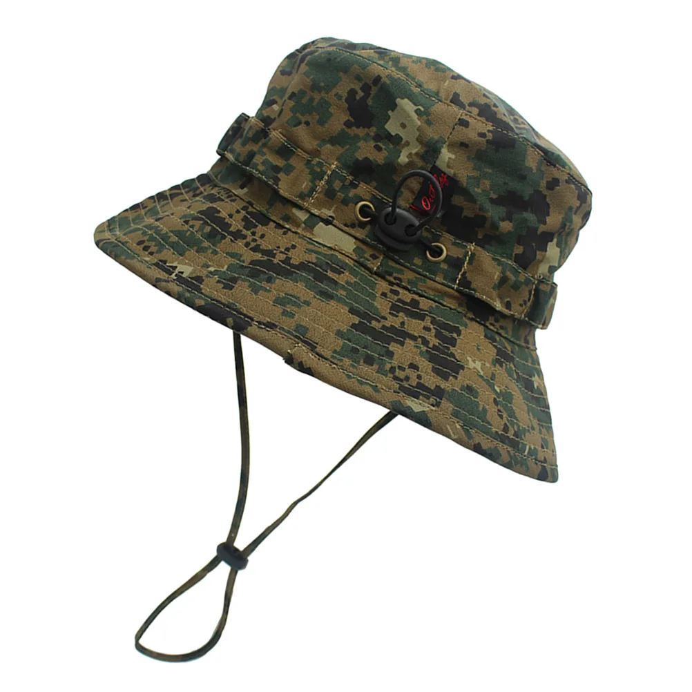Camouflage Bucket Hat for Men Outdoor Fishing Hunting Hiking Gardening Sun Protection Adjustable Chin Strap Durable
Camouflage Bucket Hat for Men Outdoor Fishing Hunting Hiking Gardening Sun Protection Adjustable Chin Strap Durable