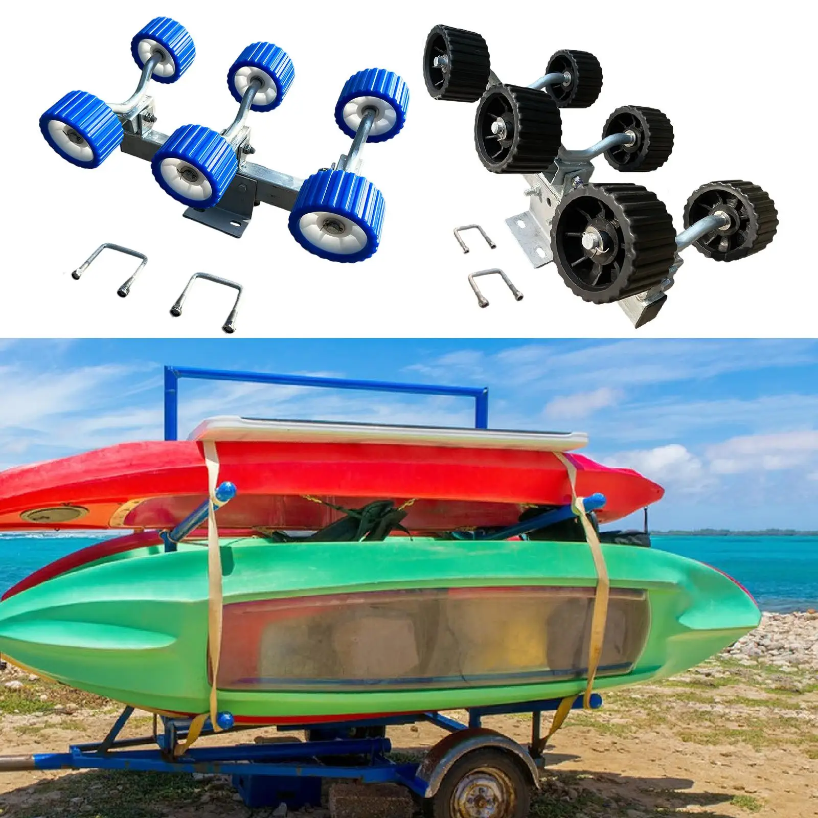 Boat Trailer Roller Heavy Duty Marine Support Bracket Assembly for Yacht and Dock Accessories Storage
Boat Trailer Roller Heavy Duty Marine Support Bracket Assembly for Yacht and Dock Accessories Storage