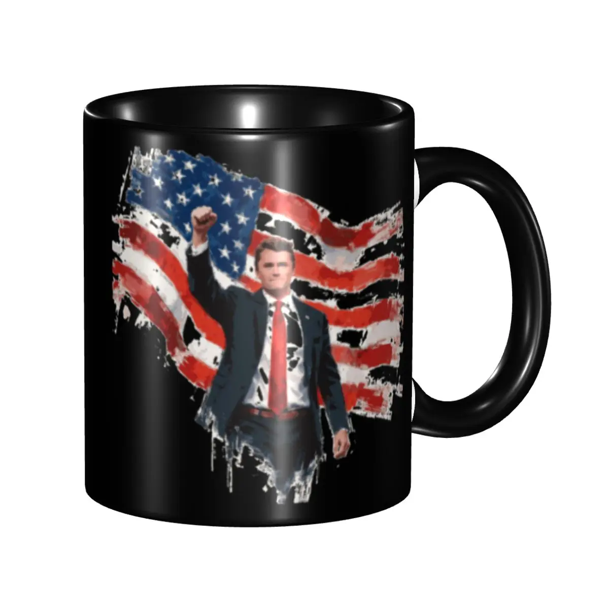 Charlie Kirk American Flag Mug Custom Coffee Ceramic Mug Creative Gift
Charlie Kirk American Flag Mug Custom Coffee Ceramic Mug Creative Gift