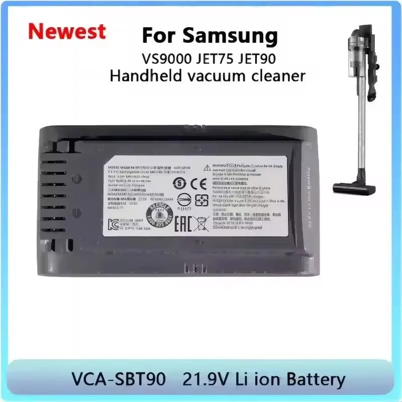 100% оригинальный аккумулятор для подметальной машины VCA-SBT90 для Samsung Vs9000 Jet90 Jet75 Jet90E VCA-SBT90, беспроводной аккумулятор для ручного пылесоса
100% оригинальный аккумулятор для подметальной машины VCA-SBT90 для Samsung Vs9000 Jet90 Jet75 Jet90E VCA-SBT90, беспроводной аккумулятор для ручного пылесоса