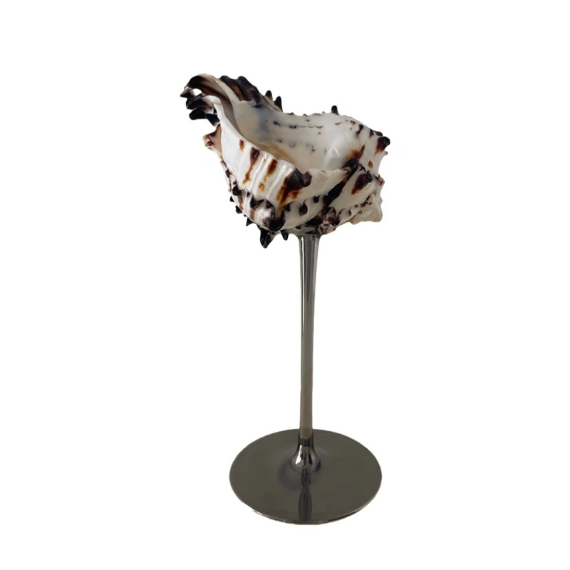 *Light luxury creative gift natural black bone snail conch shell cup decorative goblet wine glass niche tide
*Light luxury creative gift natural black bone snail conch shell cup decorative goblet wine glass niche tide