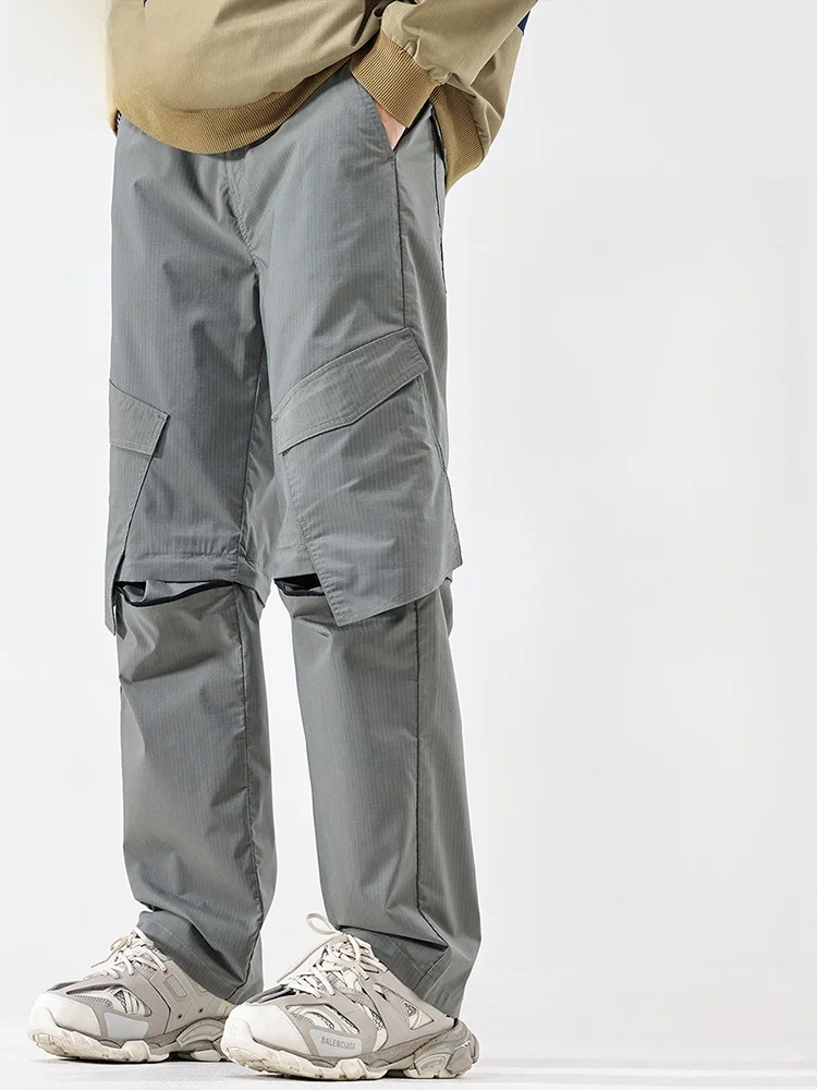 Detachable American Functional Sle Work Pants Men's Summer Thin Ice Silk Splice Paratrooper Pants Loose Straight Leg Casual...
Detachable American Functional Sle Work Pants Men's Summer Thin Ice Silk Splice Paratrooper Pants Loose Straight Leg Casual...