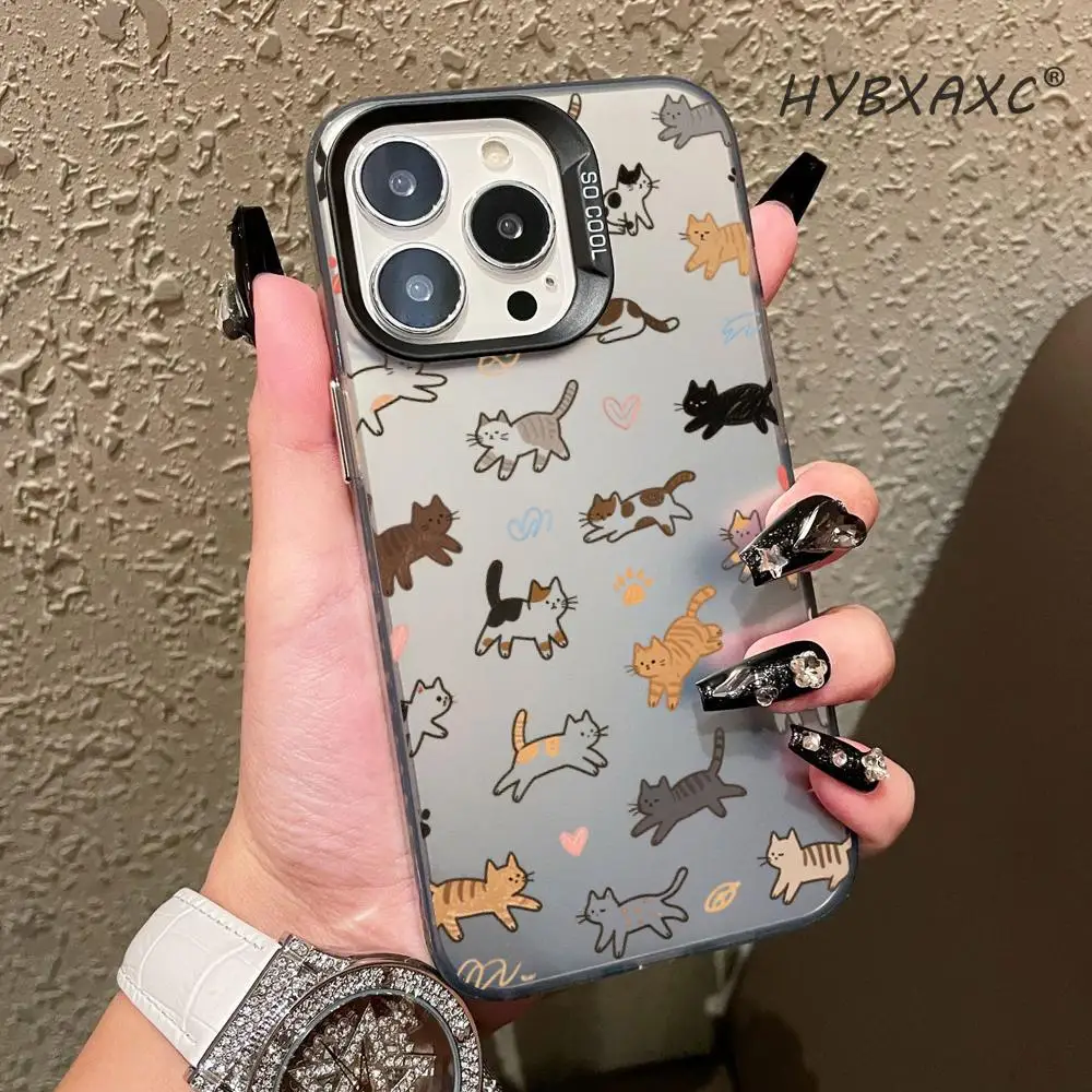 Cat Collection Whimsy Phone Case for Magnetic Phone Case for IPhone 17 16 15 14 13 Pro Max Plus Single Double-layer Tough Case
Cat Collection Whimsy Phone Case for Magnetic Phone Case for IPhone 17 16 15 14 13 Pro Max Plus Single Double-layer Tough Case