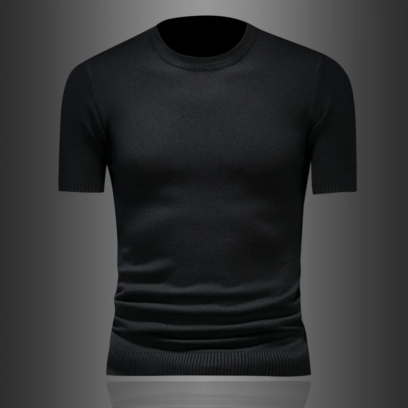 Новый мужской шерстяной свитер с длинным рукавом 2026 года, приталенный, в корейском стиле, модный, теплый, для ношения под одеждой, повседневный трикотаж
Новый мужской шерстяной свитер с длинным рукавом 2026 года, приталенный, в корейском стиле, модный, теплый, для ношения под одеждой, повседневный трикотаж