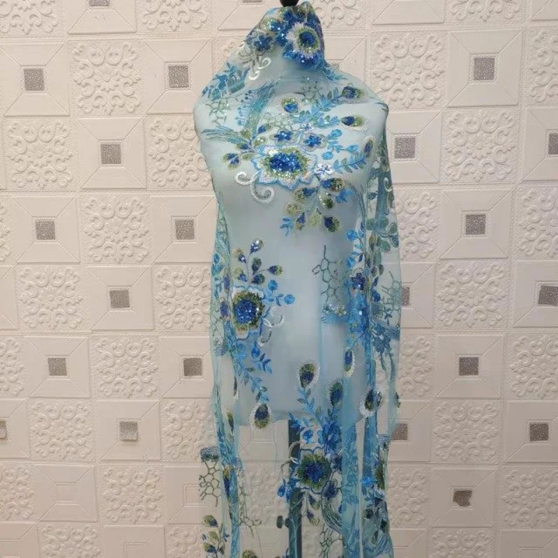 Embroidered Mesh Fabric for DIY Sewing Handmade Evening Dress Stage Performance Costumes Clothing Fashion Cloth By The Meter
Embroidered Mesh Fabric for DIY Sewing Handmade Evening Dress Stage Performance Costumes Clothing Fashion Cloth By The Meter