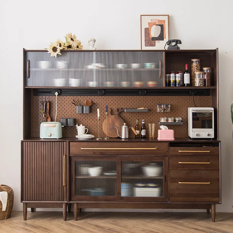 Nordic solid wood dining side cabinet modern simple light luxury tea cabinet living room wall storage high cabinet household
Nordic solid wood dining side cabinet modern simple light luxury tea cabinet living room wall storage high cabinet household