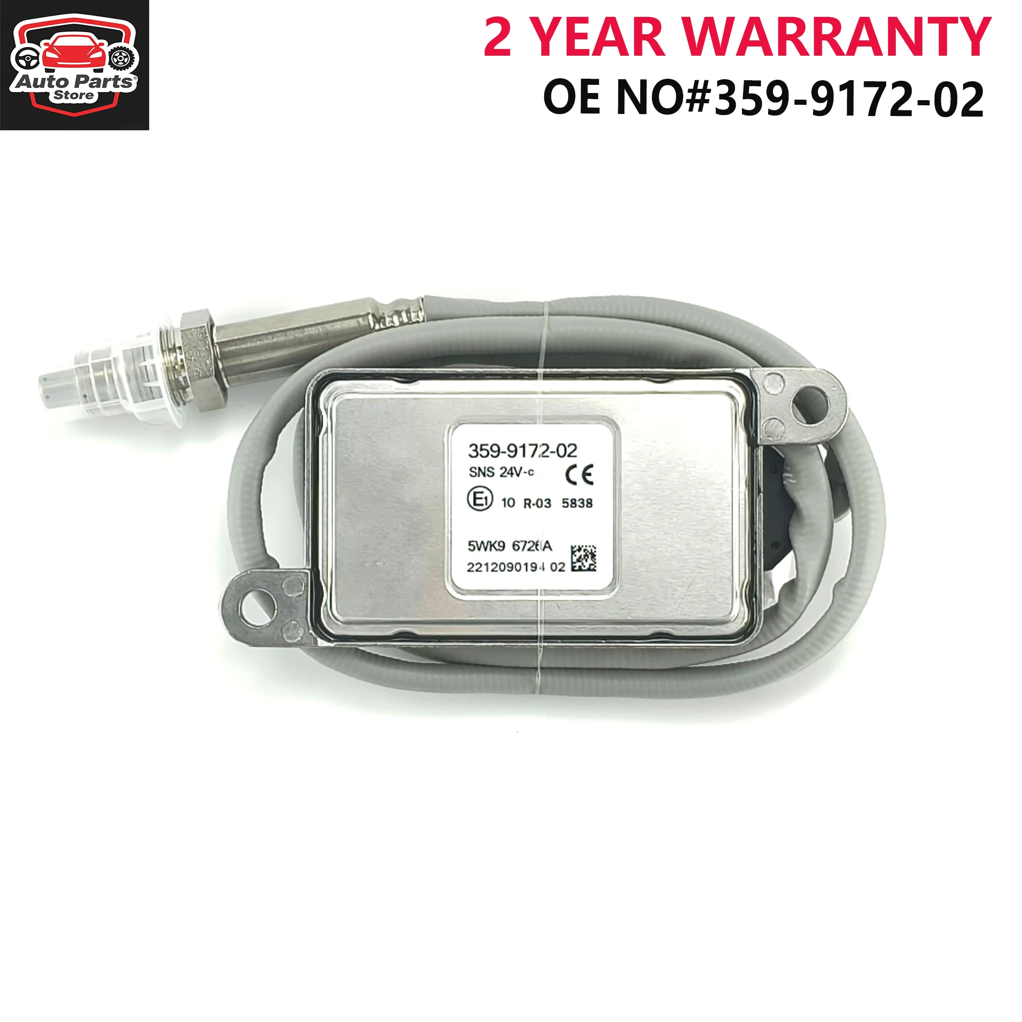 5WK96726A NEW 24V Nitrogen Oxide Sensor NOx Sensor 359-9172-02 For CAT Caterpillar 359917202
5WK96726A NEW 24V Nitrogen Oxide Sensor NOx Sensor 359-9172-02 For CAT Caterpillar 359917202