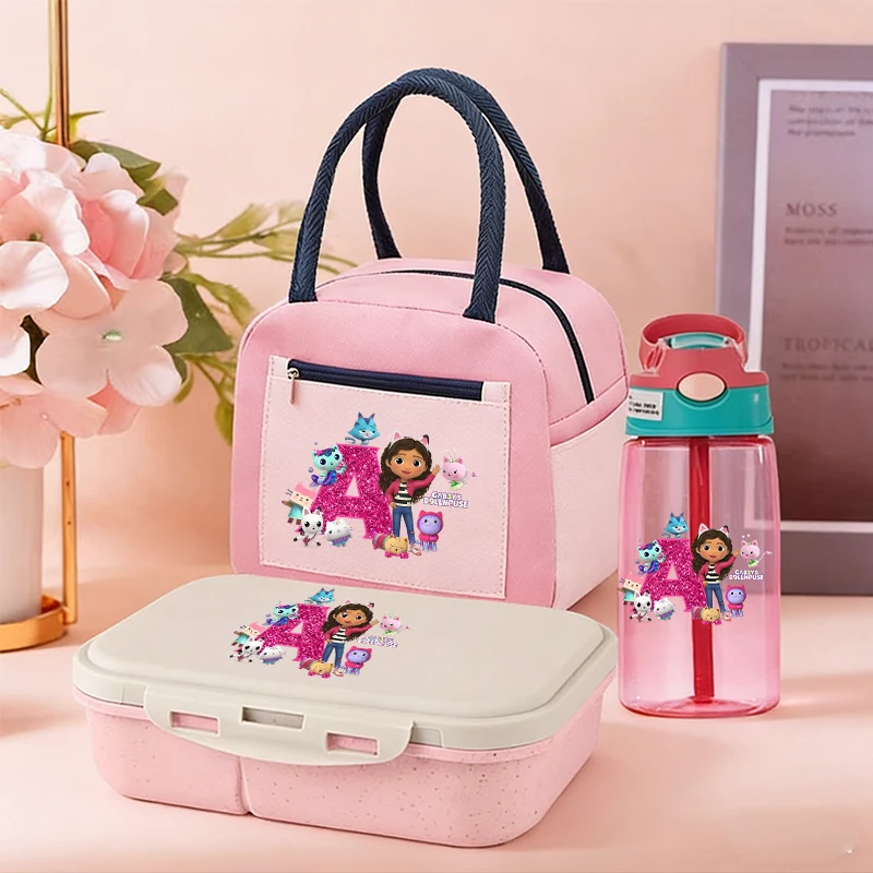 Gabby Dollhouse Girl Lunch Box Lunch Bag Water Cup Set Bento Box Meal Pack Drinking Bottle Cartoon Picnic Case Food Thermos Bags
Gabby Dollhouse Girl Lunch Box Lunch Bag Water Cup Set Bento Box Meal Pack Drinking Bottle Cartoon Picnic Case Food Thermos Bags