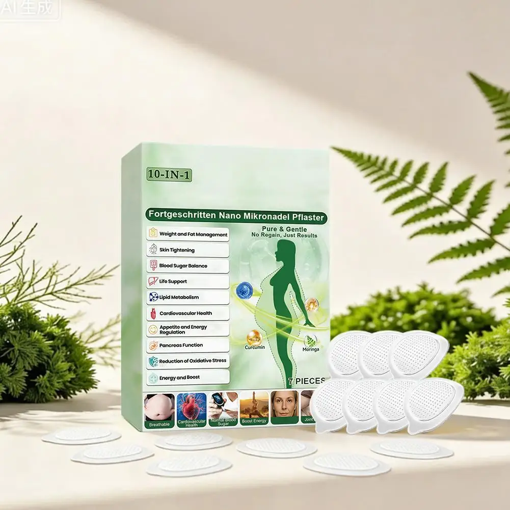 Moringa Nano Microneedle Patch ≤0.3mm 10-in-1 Natural Ingredients Firming Lifting Body Reshaping Comfortable Daily Use Sticker
Moringa Nano Microneedle Patch ≤0.3mm 10-in-1 Natural Ingredients Firming Lifting Body Reshaping Comfortable Daily Use Sticker