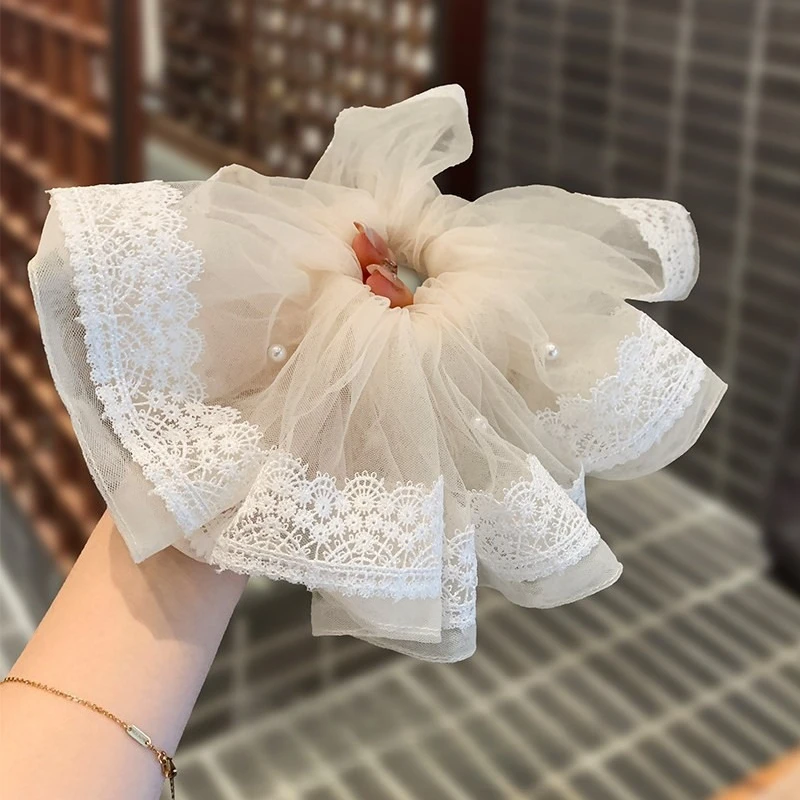 Lightweight Embroidered White Puffy Scrunchie 2026 New Spring Vibe Soft Elastic Hair Tie for Low Ponytail Daily Natural Use
Lightweight Embroidered White Puffy Scrunchie 2026 New Spring Vibe Soft Elastic Hair Tie for Low Ponytail Daily Natural Use