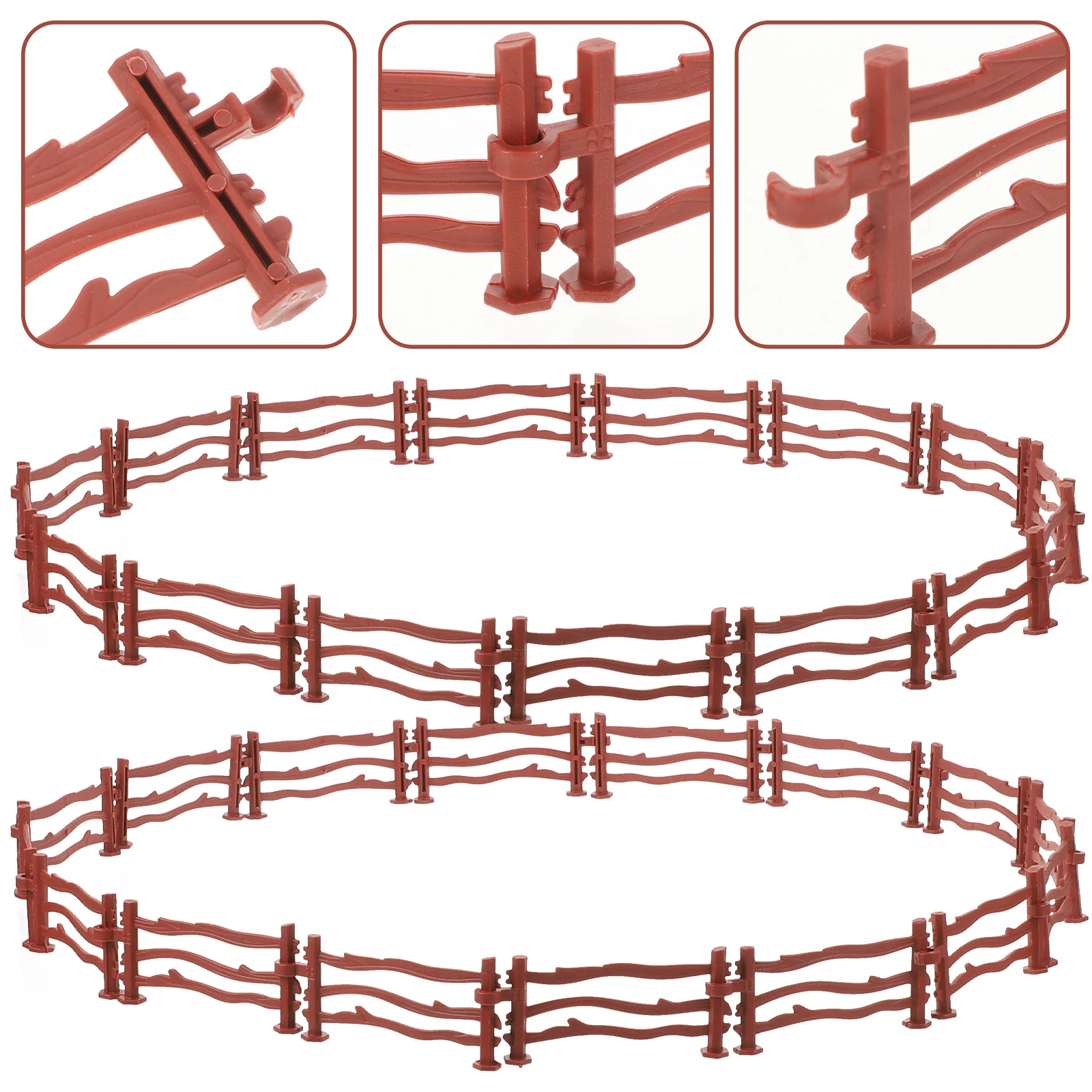 100 Pcs Toy Fence Model Mini DIY Accessory Kids Toys Decorate Ornament Pp Scene Adornment Playpen
100 Pcs Toy Fence Model Mini DIY Accessory Kids Toys Decorate Ornament Pp Scene Adornment Playpen