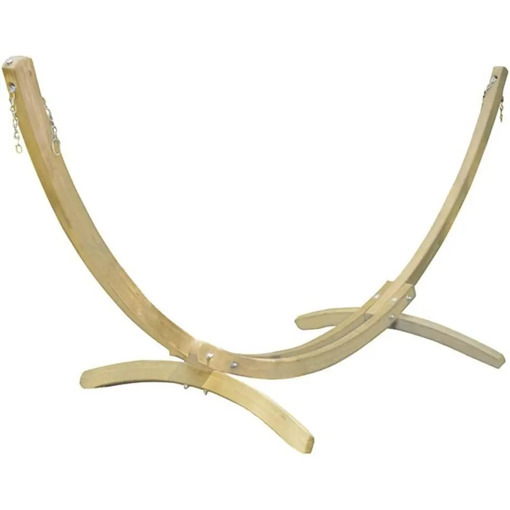 Olymp Hammock Stand, Wood truction, Indoand Outdo, Adjustable, Hanging Range o 118" - 142", Holds Up to 440lbs
Olymp Hammock Stand, Wood truction, Indoand Outdo, Adjustable, Hanging Range o 118" - 142", Holds Up to 440lbs