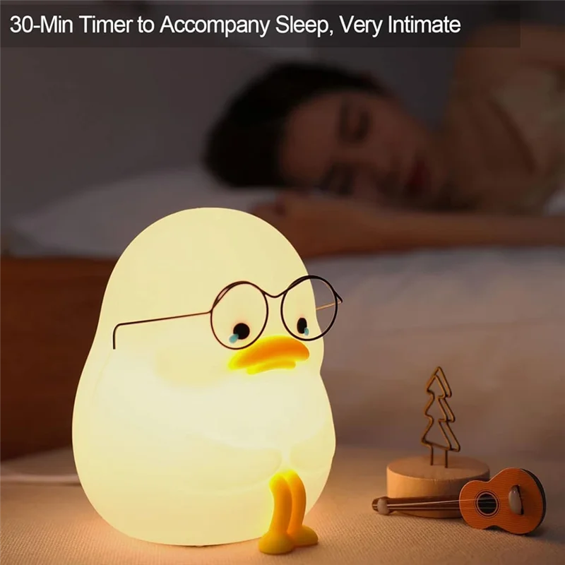 Ночник A08I для детей — силиконовая лампа Duck Premium, милый ночник с регулируемой яркостью для успокаивающей атмосферы перед сном, простая установка
Ночник A08I для детей — силиконовая лампа Duck Premium, милый ночник с регулируемой яркостью для успокаивающей атмосферы перед сном, простая установка