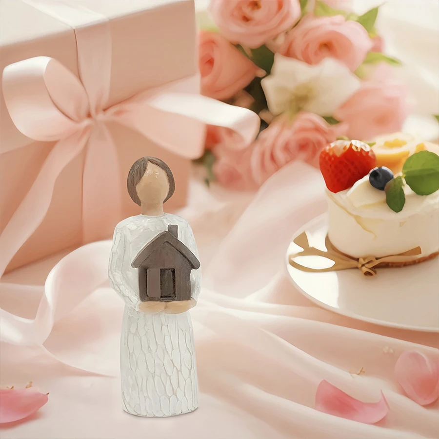 Girl Holding House Resin Statue - Home Decor Desktop Ornament, Perfect Gift for Christmas and Thanksgiving
Girl Holding House Resin Statue - Home Decor Desktop Ornament, Perfect Gift for Christmas and Thanksgiving