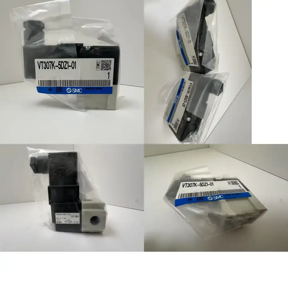 24V SMC Copper Solenoid Valve Cylinder Type Model VT307-5DZ1-01 VT307V-5G1-01-F VT317E-5G-02 VT307-5G1-01 for Pneumatic Parts
24V SMC Copper Solenoid Valve Cylinder Type Model VT307-5DZ1-01 VT307V-5G1-01-F VT317E-5G-02 VT307-5G1-01 for Pneumatic Parts