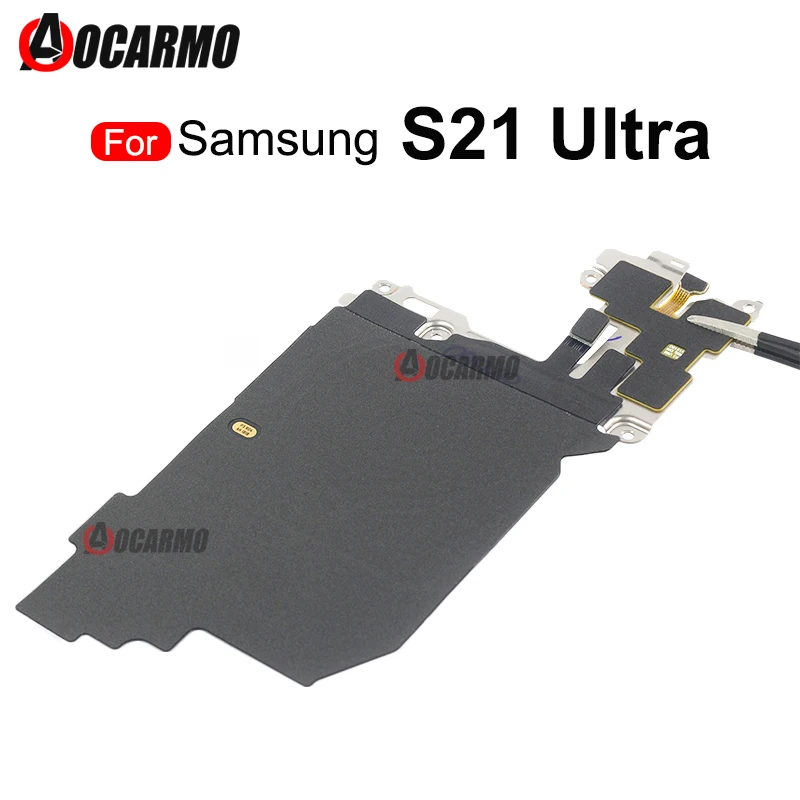 For Samsung Galaxy S21 Ultra S21U Wireless Charging Induction Coil NFC Module Flex Cable With Metal Sheet Replacement Parts
For Samsung Galaxy S21 Ultra S21U Wireless Charging Induction Coil NFC Module Flex Cable With Metal Sheet Replacement Parts
