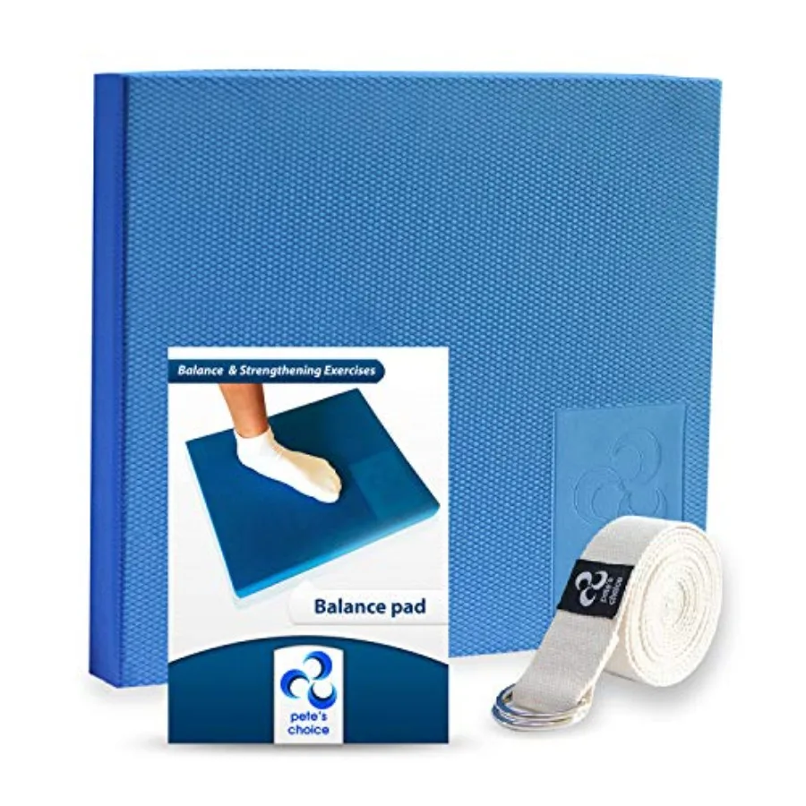 or Foam Baance Pad - Free Stretching Strap and Booket Extra arge Baance Pads - Physica Therapy, Anke and Knee Rehab
or Foam Baance Pad - Free Stretching Strap and Booket Extra arge Baance Pads - Physica Therapy, Anke and Knee Rehab