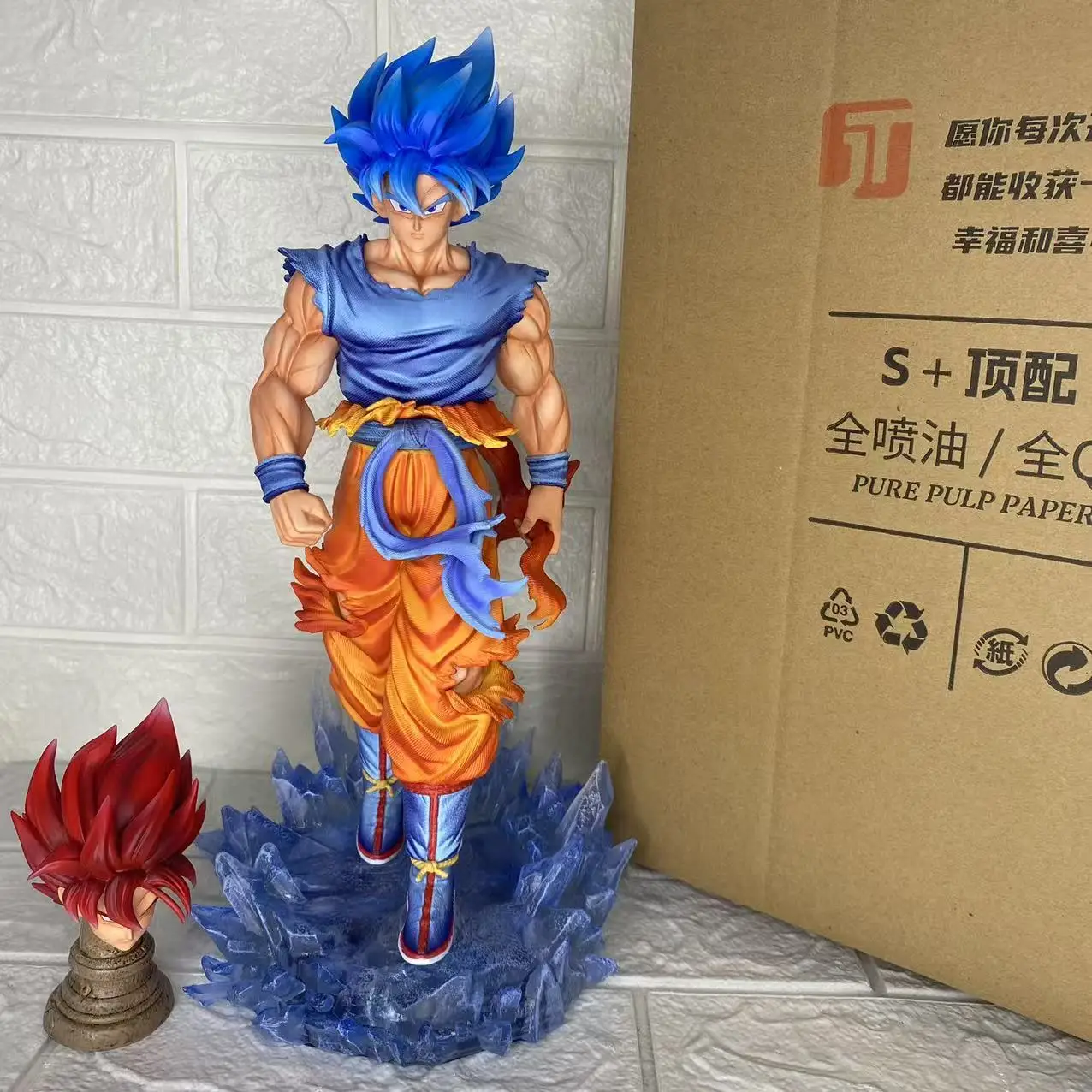Jt Studio Dragon Ball Qilin Goku Super Blue Limited Edition Dragon Ball Model Figurine, Light-Up, Fashionable Decorative Gift
Jt Studio Dragon Ball Qilin Goku Super Blue Limited Edition Dragon Ball Model Figurine, Light-Up, Fashionable Decorative Gift