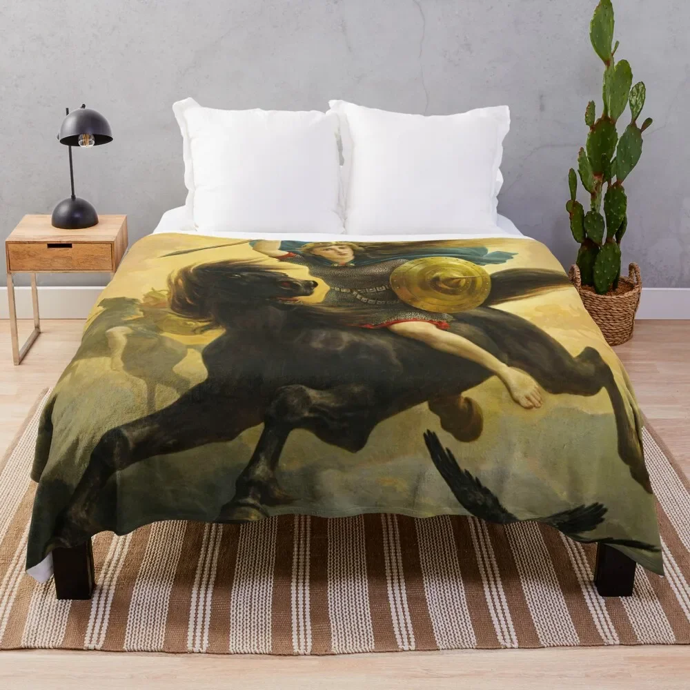 The Valkyrie - Peter Nicolai Arbo Throw Blanket Lightweight Warm Blanket for Travel Camping
The Valkyrie - Peter Nicolai Arbo Throw Blanket Lightweight Warm Blanket for Travel Camping