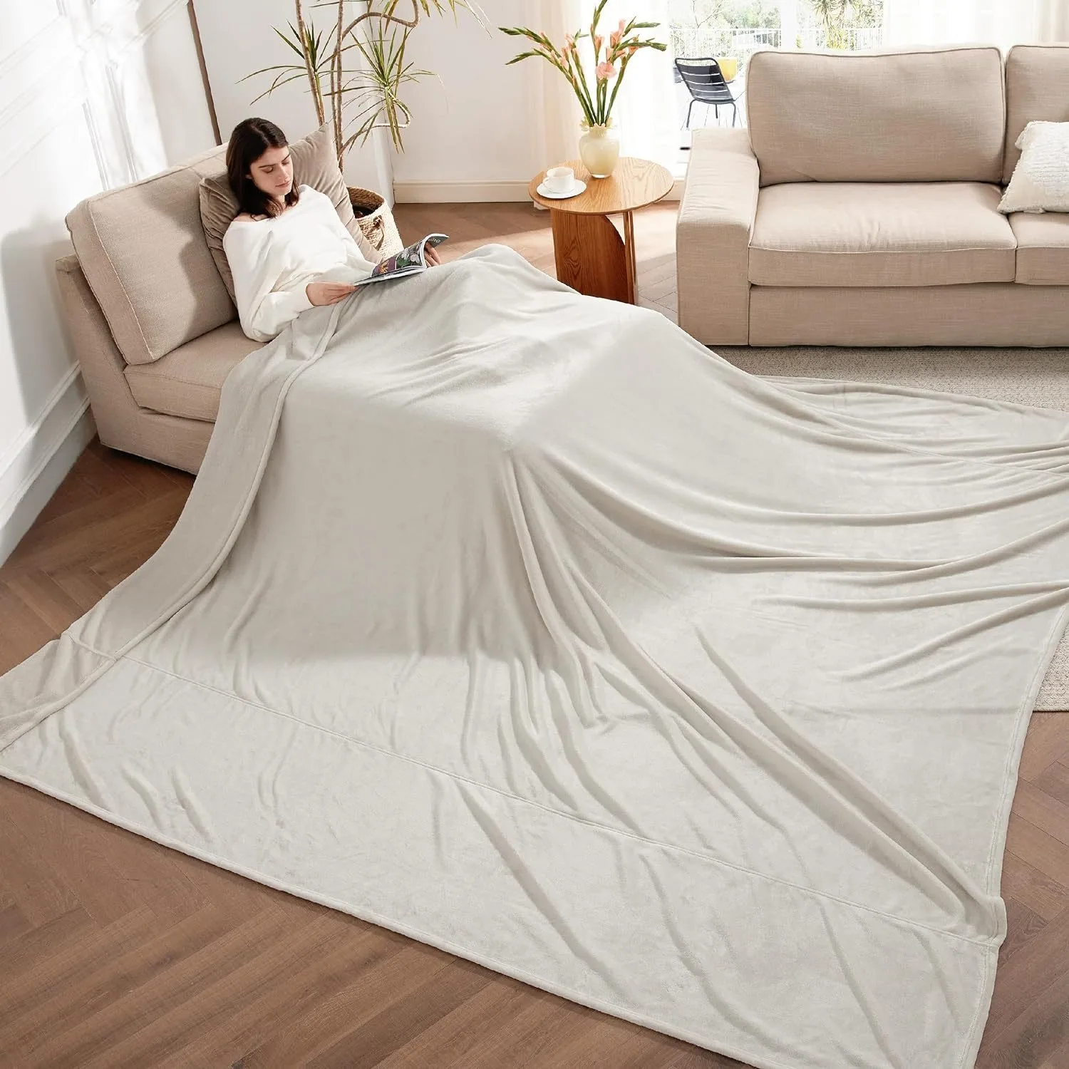 Oversized Big Fleece Blanket Soft Cozy Extra Large Flannel Blanket for Bed Sofa Couch Camping Adults King Warm Blanket
Oversized Big Fleece Blanket Soft Cozy Extra Large Flannel Blanket for Bed Sofa Couch Camping Adults King Warm Blanket
