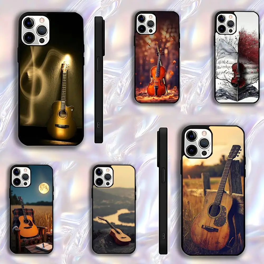 Music Musical Violin Guitar Phone Case For iPhone 17,16,15,14,13,12,11,Pro,Max,Plus,E,Air,Mini Protective Black Cover
Music Musical Violin Guitar Phone Case For iPhone 17,16,15,14,13,12,11,Pro,Max,Plus,E,Air,Mini Protective Black Cover