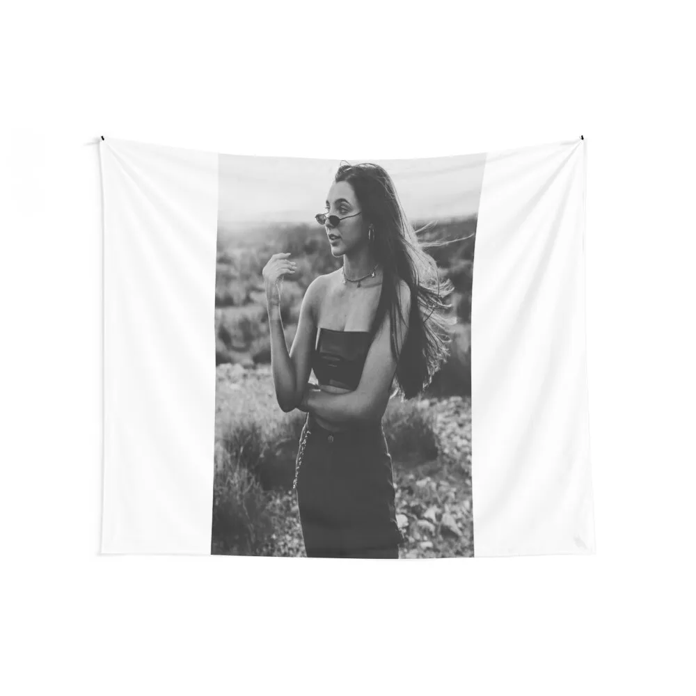 Emma Chamberlain Black and White photo Tapestry Wall Tapestries Room Decore Aesthetic Wall Hanging Wall Tapestry
Emma Chamberlain Black and White photo Tapestry Wall Tapestries Room Decore Aesthetic Wall Hanging Wall Tapestry