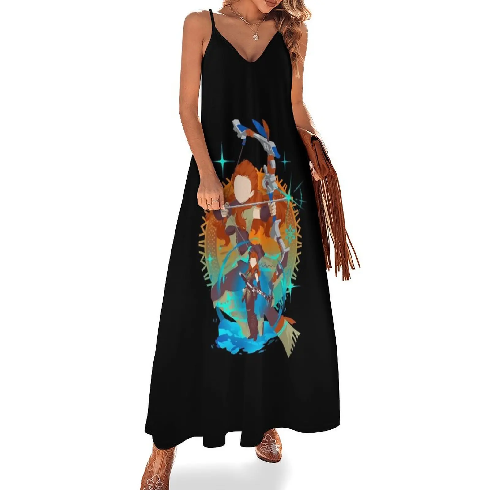 Savior From Another World Aloy - Tshirt Sleeveless Dress dresses summer elegant women's sets
Savior From Another World Aloy - Tshirt Sleeveless Dress dresses summer elegant women's sets