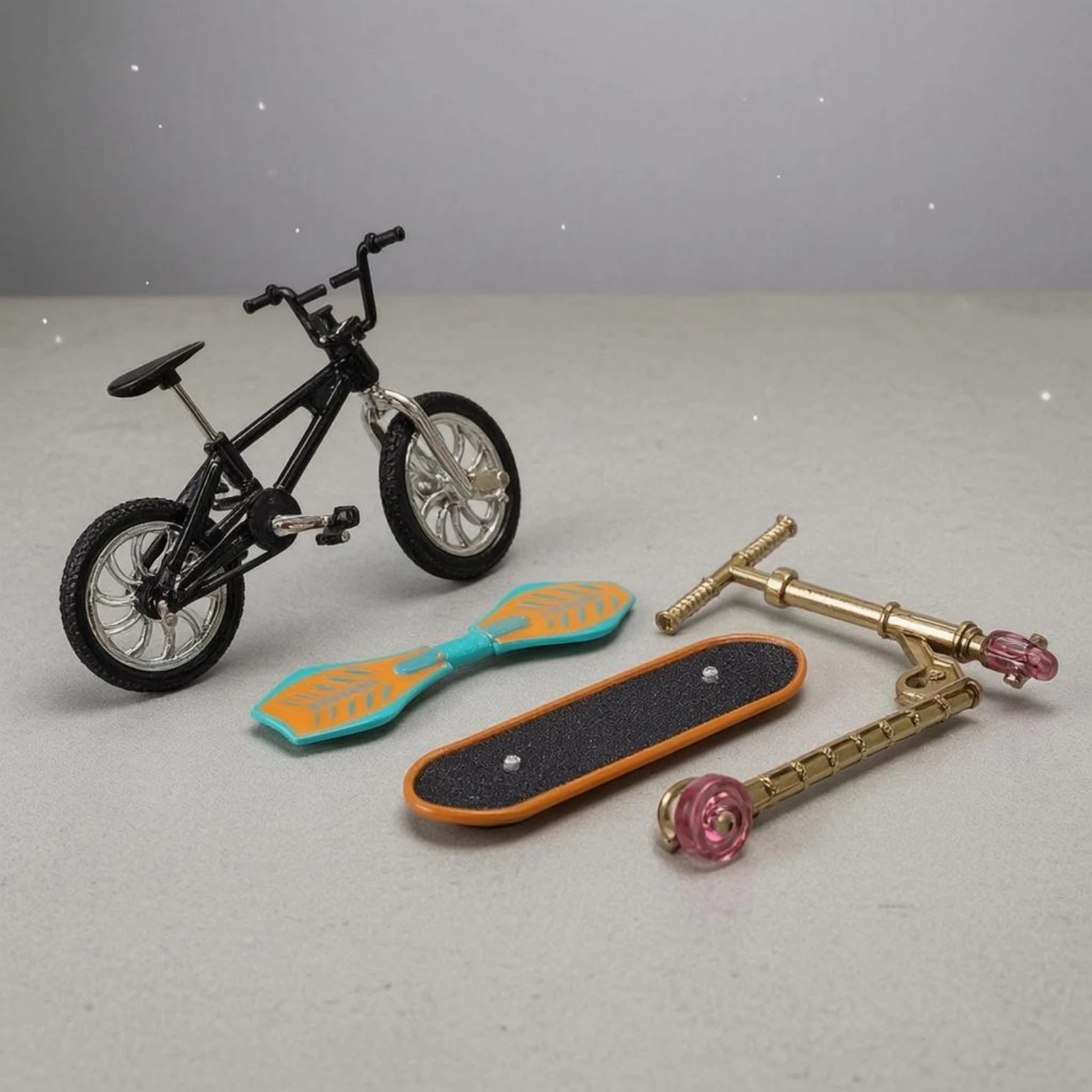 4 Pieces Finger Board Set Multi-Piece Finger Skateboard Mini Scooter Toy Portable Decorative
4 Pieces Finger Board Set Multi-Piece Finger Skateboard Mini Scooter Toy Portable Decorative
