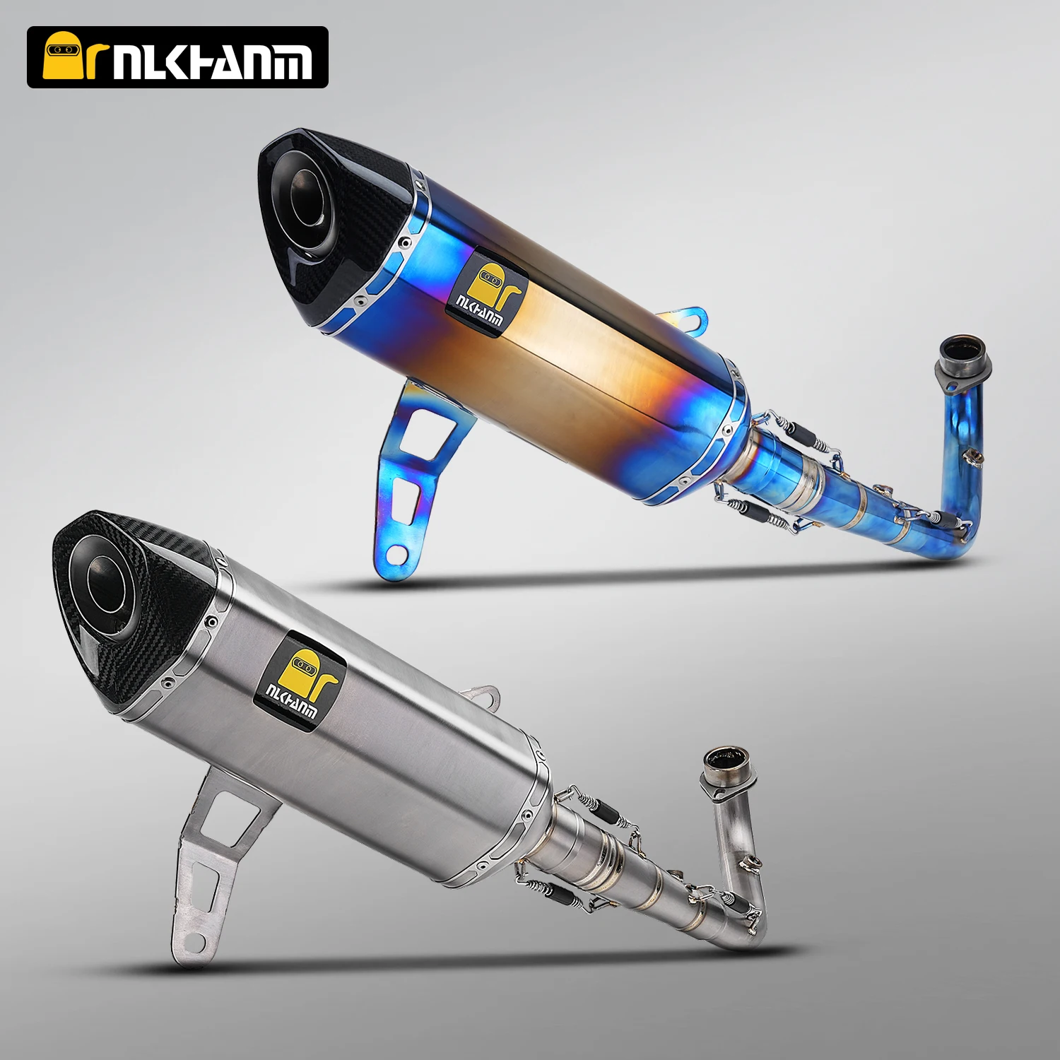 STLF ZONTES 368G/E Compatible Titanium Alloy Exhaust System Full Section Modification with New AK Titanium Muffler
STLF ZONTES 368G/E Compatible Titanium Alloy Exhaust System Full Section Modification with New AK Titanium Muffler