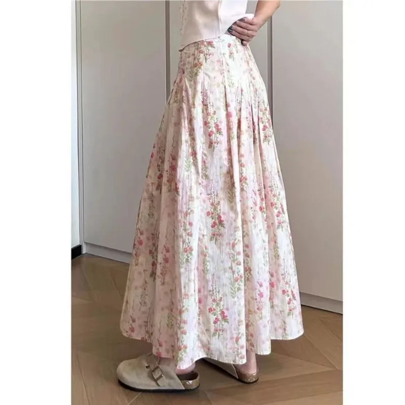 Floral Skirt 2026 Summer Women's Design Temperament Printed Pendulum Skirt
Floral Skirt 2026 Summer Women's Design Temperament Printed Pendulum Skirt