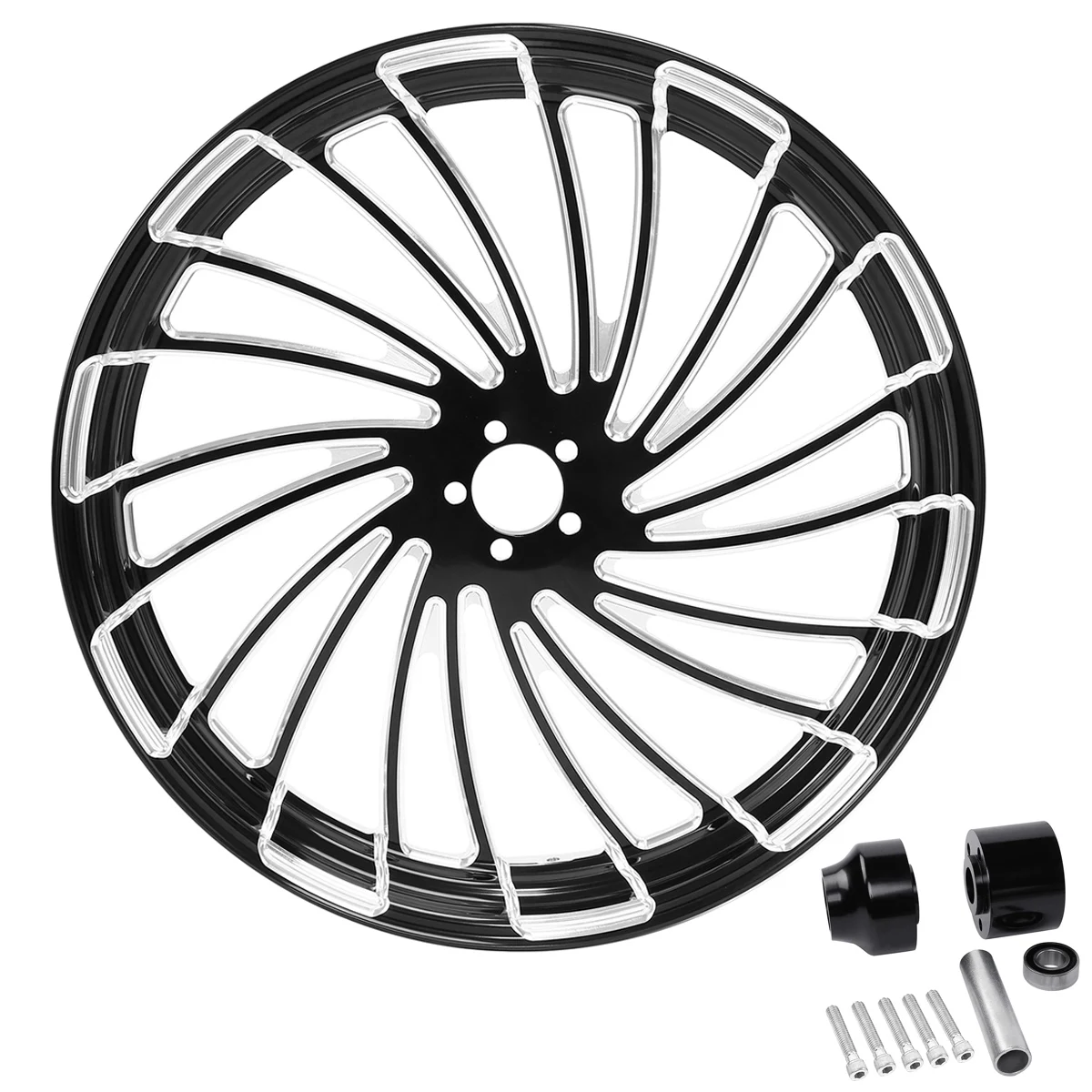 32" x 3.5" Front Wheel Rim Hub Single/Dual Disc For Harley Touring Road King Street Electra Glide 2008-2023 2019 2018 Motorcycle
32" x 3.5" Front Wheel Rim Hub Single/Dual Disc For Harley Touring Road King Street Electra Glide 2008-2023 2019 2018 Motorcycle