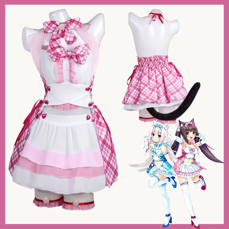 NEKOPARA Chocolat Косплей Костюм Игра NEKOPARA Ваниль Косплей Платье Горничной Платье Лолиты Выступление Хэллоуин Униформа Для Ролевых Игр
NEKOPARA Chocolat Косплей Костюм Игра NEKOPARA Ваниль Косплей Платье Горничной Платье Лолиты Выступление Хэллоуин Униформа Для Ролевых Игр