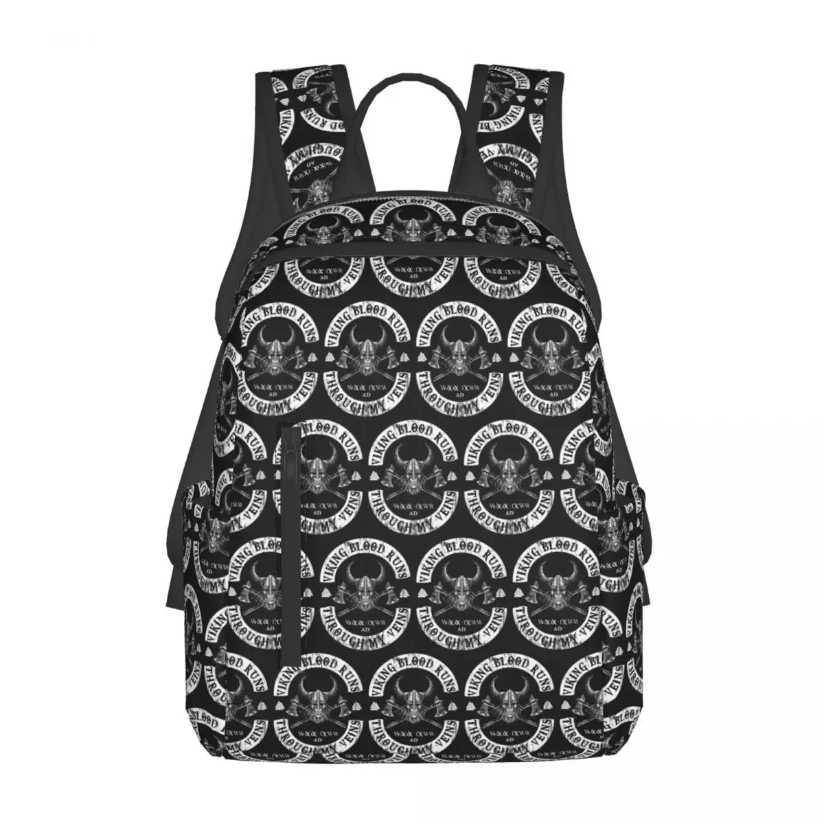 Viking Blood Runs Through My Veins Backpack Daypack Large Capacity Children BookBag School Bag Shoulder Bags for Men Women
Viking Blood Runs Through My Veins Backpack Daypack Large Capacity Children BookBag School Bag Shoulder Bags for Men Women