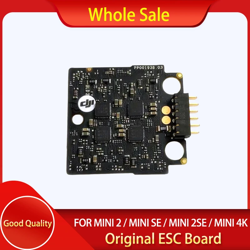 Original ESC Board For MINI 2/MINI SE/MINI 2SE/MINI 4K ESC Board Module Component Replacement Repair Parts
Original ESC Board For MINI 2/MINI SE/MINI 2SE/MINI 4K ESC Board Module Component Replacement Repair Parts