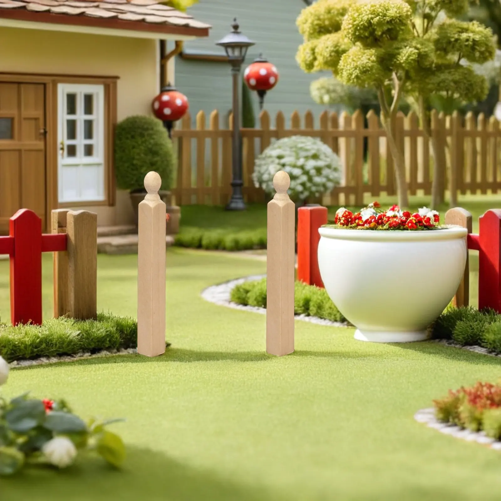 4Pcs Mini Wooden Pillars Dollhouse Miniature Roman Pillars for Staircase Layout Dollhouse Building Materials Micro Landscape
4Pcs Mini Wooden Pillars Dollhouse Miniature Roman Pillars for Staircase Layout Dollhouse Building Materials Micro Landscape