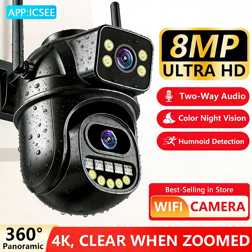 WiFi Camera, Wireless Home Security & Surveillance Cam, Exterior Waterproof Monitoring Device Home children and pets
WiFi Camera, Wireless Home Security & Surveillance Cam, Exterior Waterproof Monitoring Device Home children and pets