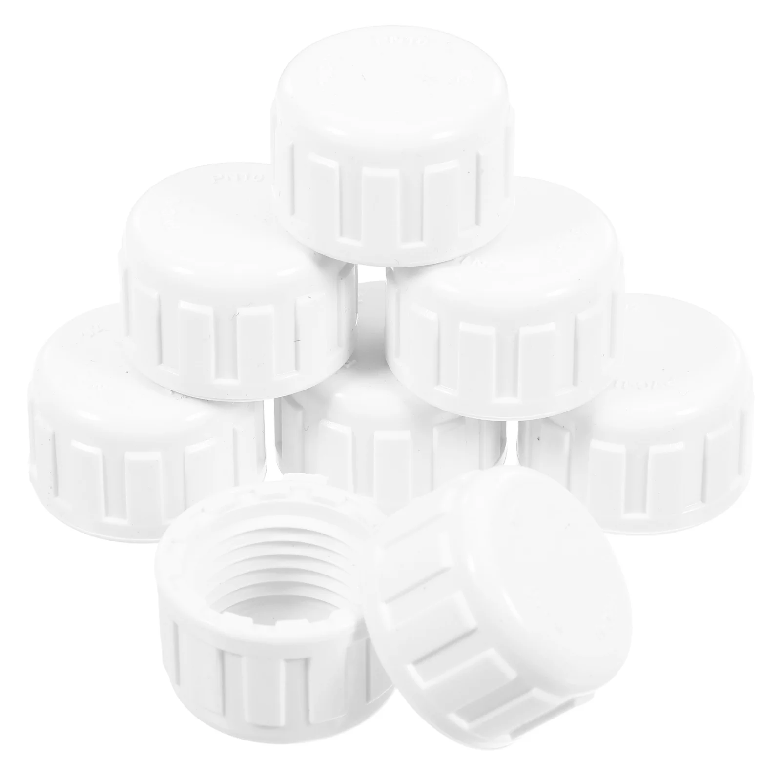 20 pcs Threaded End Caps Heavy Duty Leak Proof Garden Water Pipe Cap For Irrigation Systems Reusable Pvc Pipe Stopper Fittings
20 pcs Threaded End Caps Heavy Duty Leak Proof Garden Water Pipe Cap For Irrigation Systems Reusable Pvc Pipe Stopper Fittings