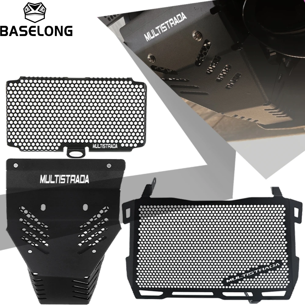 For Ducati Multistrada 1200 1200S D/Air/Pikes Peak 2015-2016-2017 Motorcycle Radiator Guard & Oil Guard & Engine Guard Sets
For Ducati Multistrada 1200 1200S D/Air/Pikes Peak 2015-2016-2017 Motorcycle Radiator Guard & Oil Guard & Engine Guard Sets