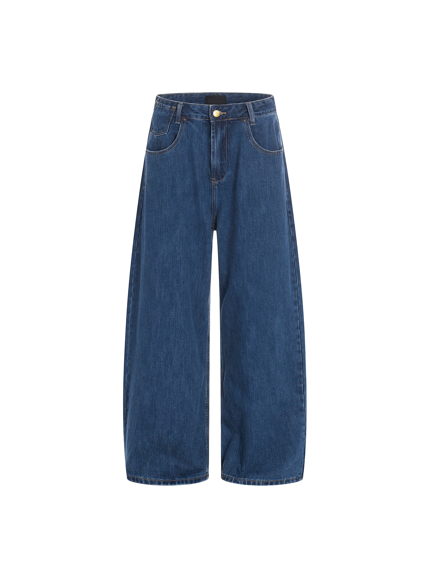 Американские ретро-джинсы Deep Blue с изогнутым кроем, широкие, свободные, прямые, в пол, повседневные, с завышенной талией, из денима
Американские ретро-джинсы Deep Blue с изогнутым кроем, широкие, свободные, прямые, в пол, повседневные, с завышенной талией, из денима