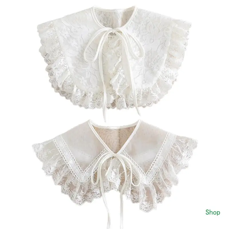 Dropship Women Ladies Lace False Collar Fake Half Shirt Blouse Detachable Shoulder Wrap
Dropship Women Ladies Lace False Collar Fake Half Shirt Blouse Detachable Shoulder Wrap