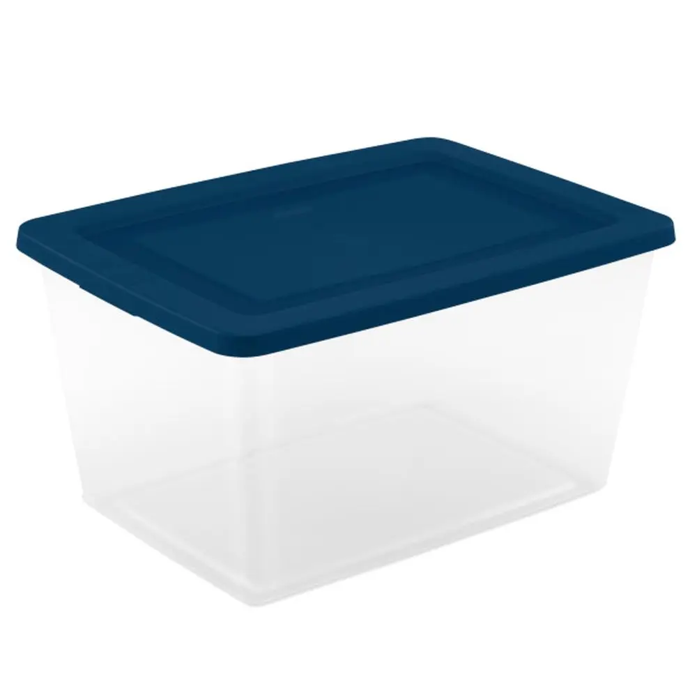 32 Pack Storage Boxes, Clear Plastic Stackable Containers, Lightweight Home Organizers with Snap Lids, 58 Quart, Marine Blue
32 Pack Storage Boxes, Clear Plastic Stackable Containers, Lightweight Home Organizers with Snap Lids, 58 Quart, Marine Blue